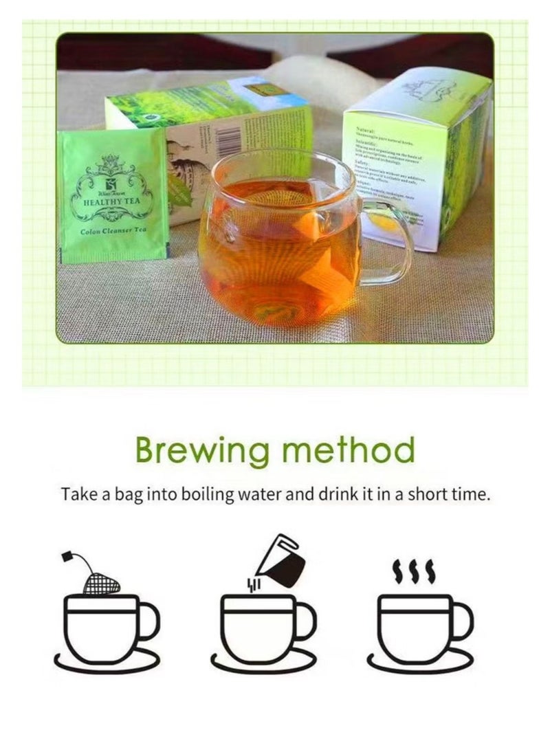 Wins Town Colon Cleanser Tea, Herbal Laxative Tea, Relieve Constipation and Body Detox, Supports Healthy Gut and Digestion, 20 Tea Bags - Image 5